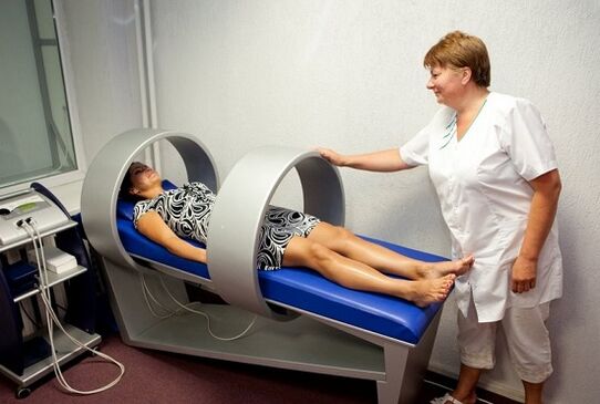 Magnetic procedures belong to physiotherapy treatment and make up a course of 10 sessions